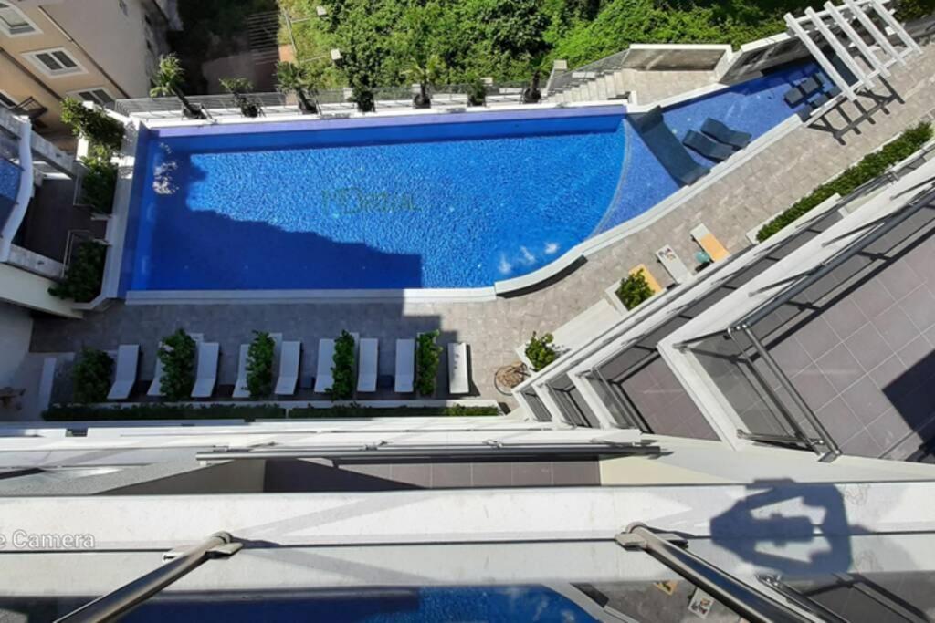 Modern Top Floor Sea View 3Br With Pools, Spa & Fitness Bečići Zewnętrze zdjęcie