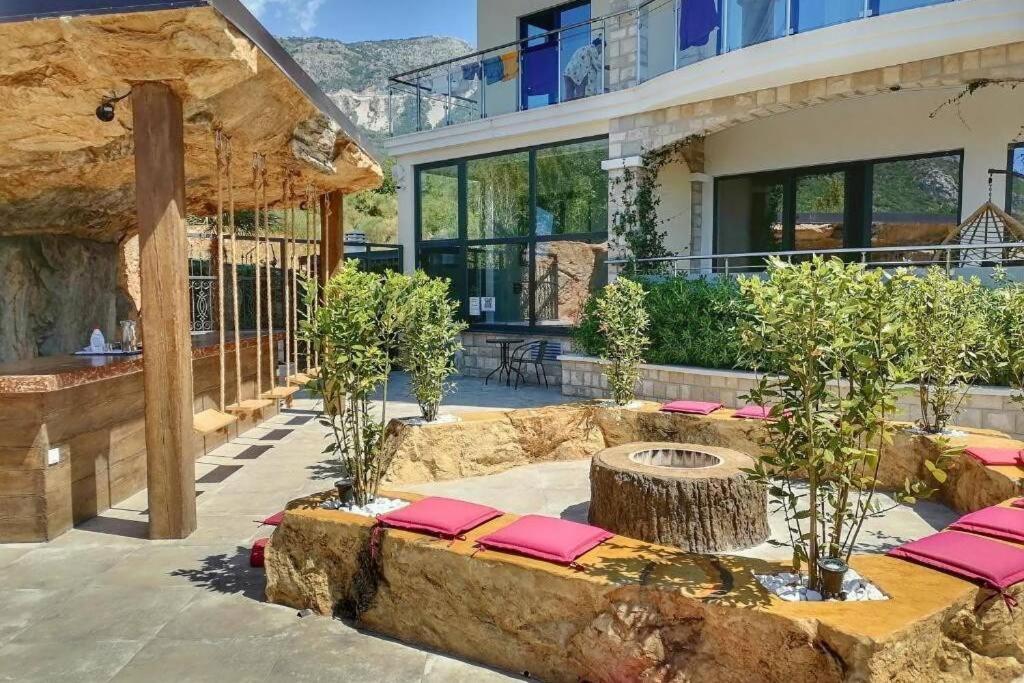 Modern Top Floor Sea View 3Br With Pools, Spa & Fitness Bečići Zewnętrze zdjęcie