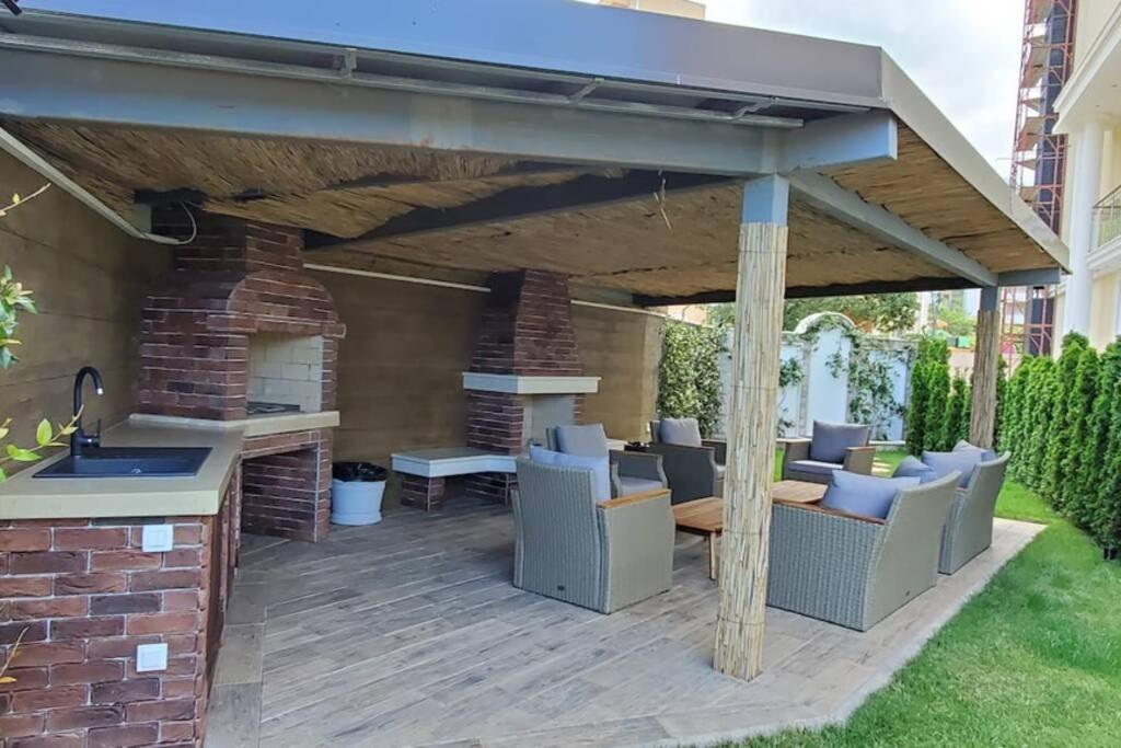 Modern Top Floor Sea View 3Br With Pools, Spa & Fitness Bečići Zewnętrze zdjęcie
